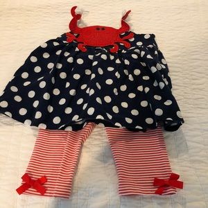 Mud pie crab outfit